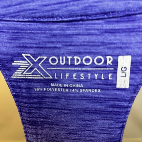 Outdoor Lifestyle Purple Athletic Summer Tank Dress Size Large - Picture 3 of 5